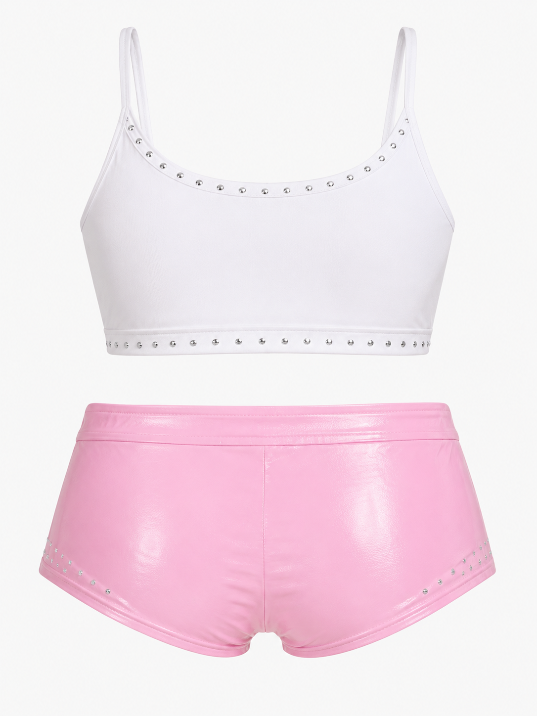 Pink Patent Puffer 3-Piece Set alternate view